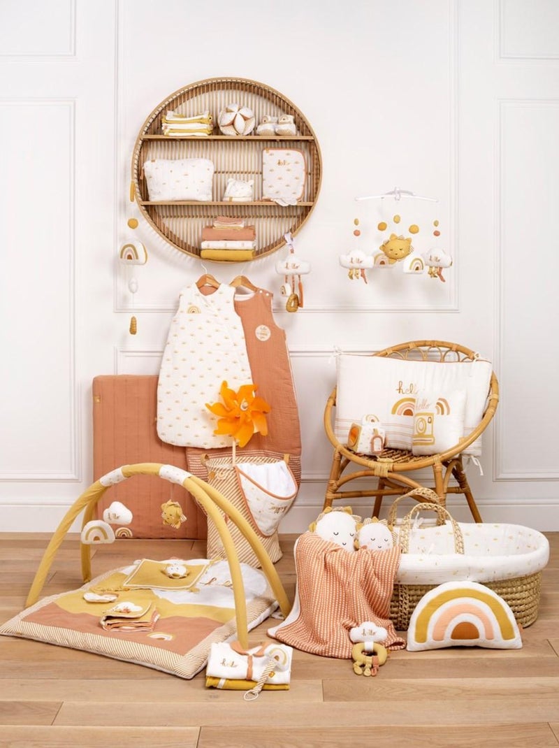 Doudou soleil en velours - SAUTHON Blanc - Kiabi