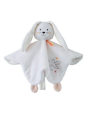 DOUDOU SOUPLE XL LAPIN ACCROCHE TETINE