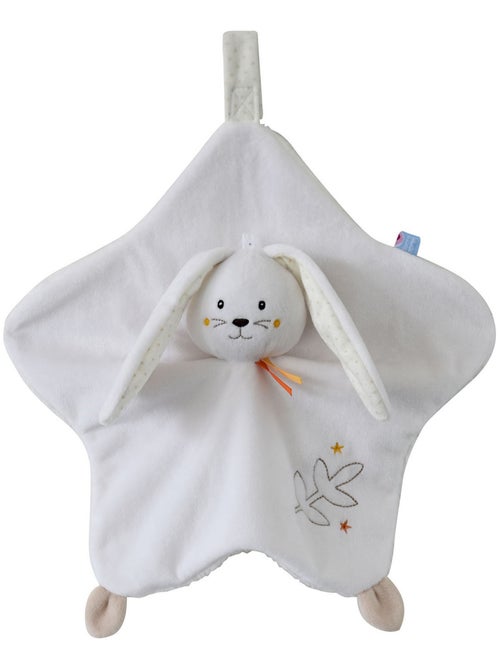 DOUDOU SOUPLE XL LAPIN ACCROCHE TETINE - Kiabi