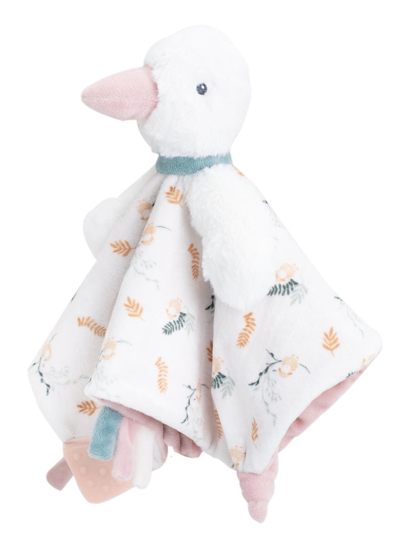 Doudou tout doux pour bébé Blanc - Kiabi