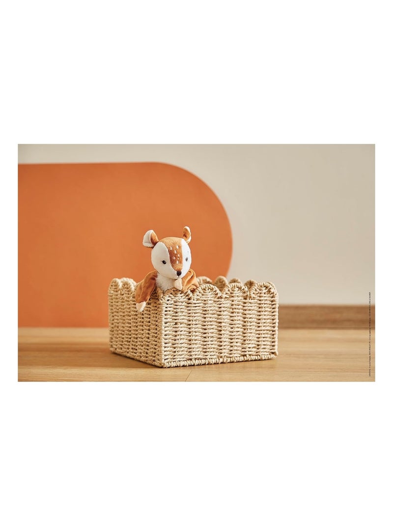 Doudou ultra doux 24 cm Marron - Kiabi