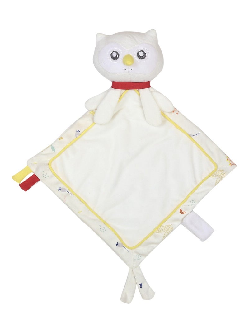 Doudou "Violette la chouette" Ecru - Kiabi
