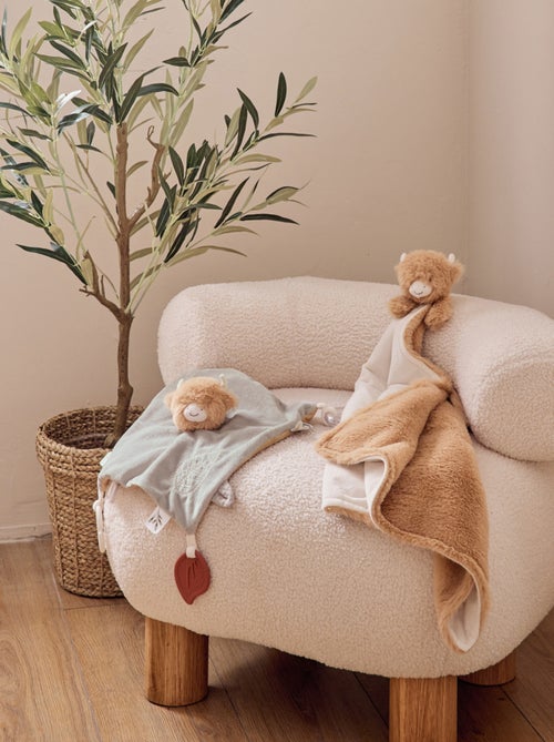 Doudou XXL en Veloudoux® - Fluffy Cow Noukie's - Kiabi