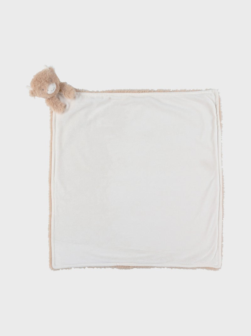 Doudou XXL en Veloudoux® - Fluffy Cow Noukie's Beige - Kiabi