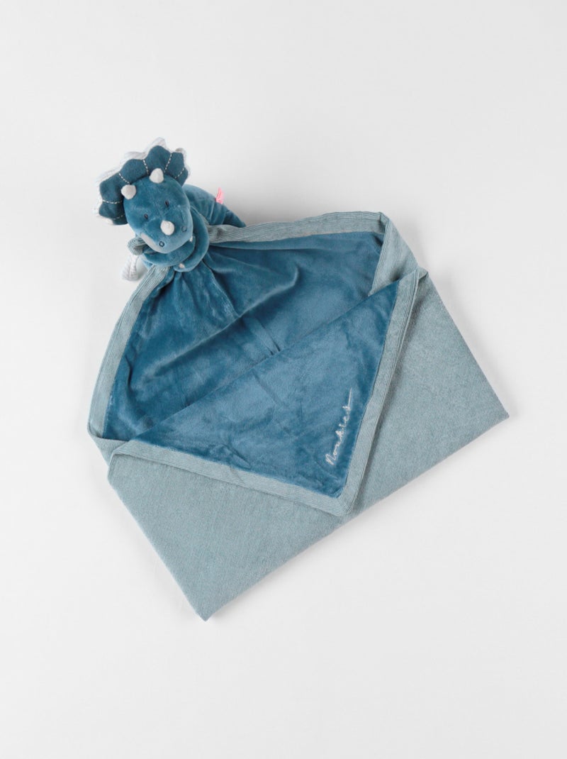 Doudou XXL Ops en Veloudoux®, Noukie's Bleu - Kiabi
