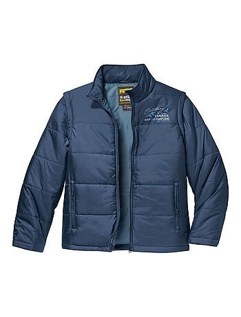 Doudoune 2-en-1 à Manches Amovibles Trek - ATLAS FOR MEN