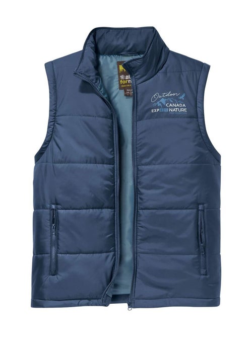 Doudoune 2-en-1 à Manches Amovibles Trek   - ATLAS FOR MEN - Kiabi