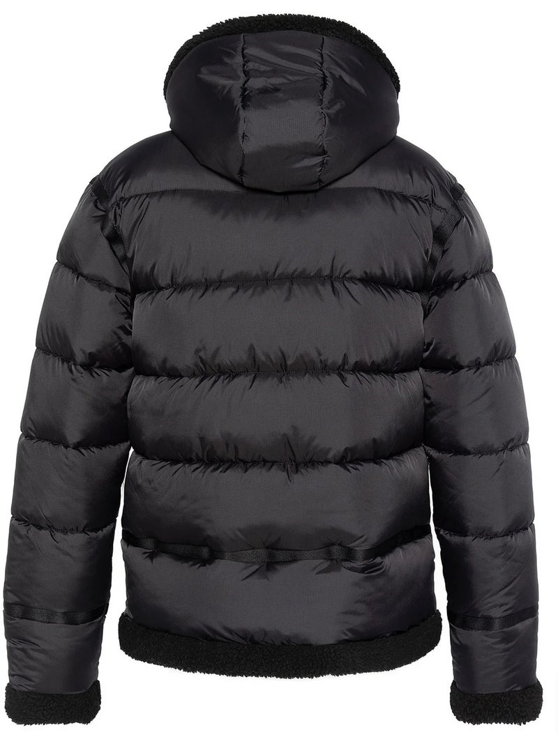 Doudoune à capuche - schott Noir - Kiabi