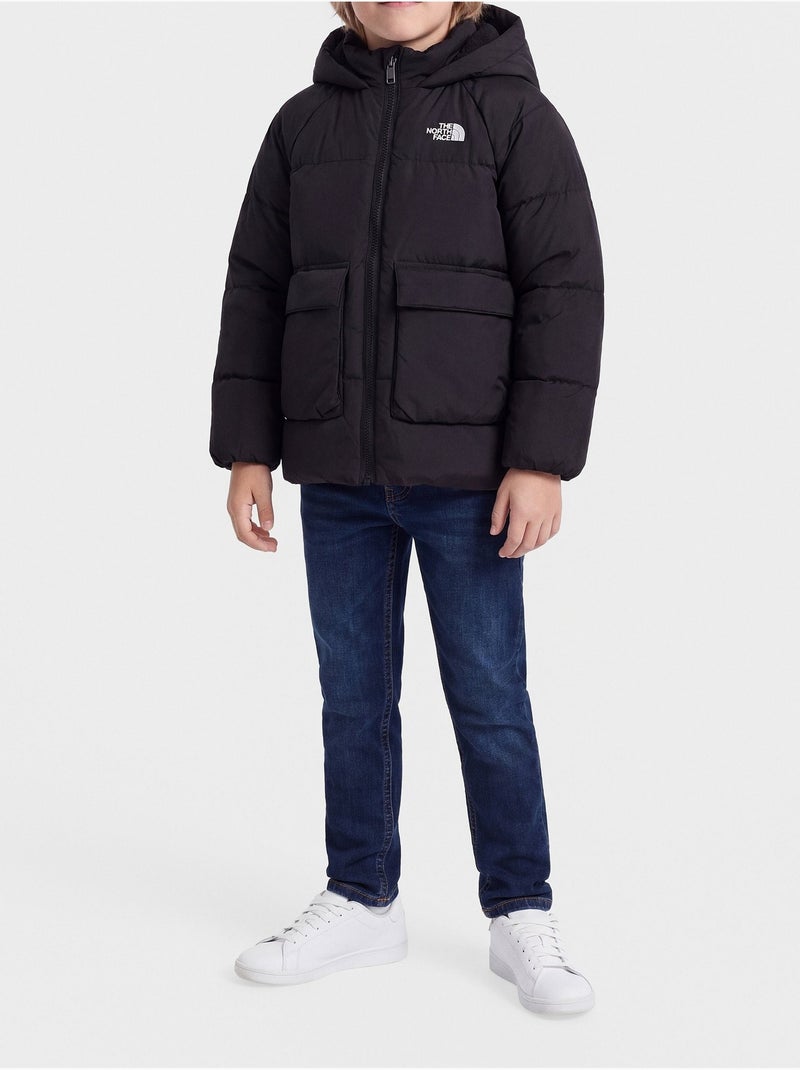 Doudoune à capuche - the north face Noir - Kiabi