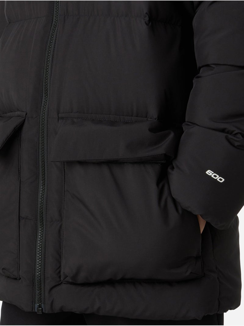 Doudoune à capuche - the north face Noir - Kiabi