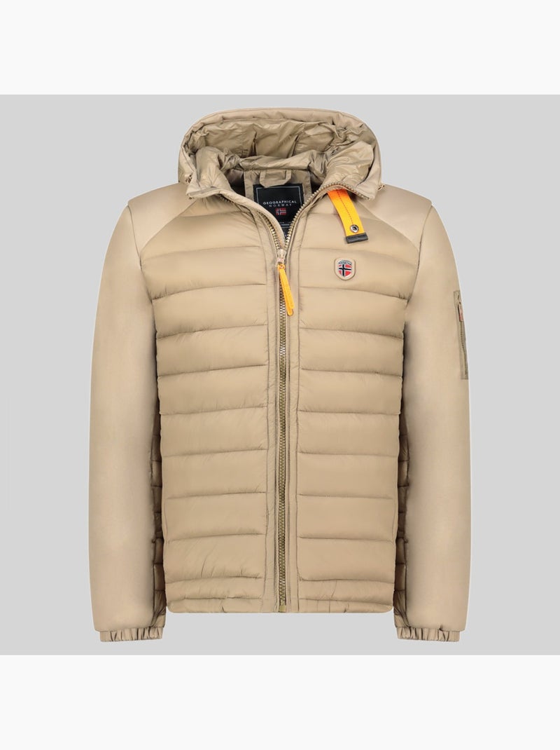 Doudoune à capuche abator – geographical norway Beige - Kiabi