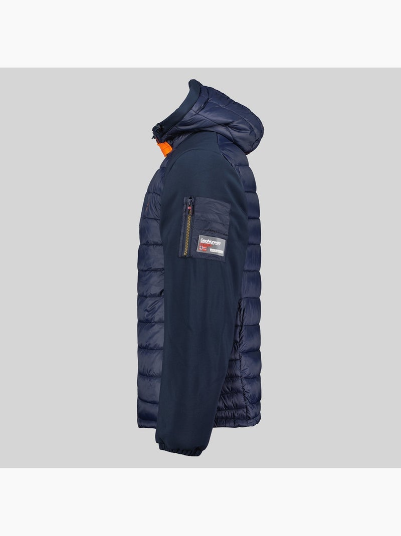 Doudoune à capuche abator – geographical norway Bleu marine - Kiabi