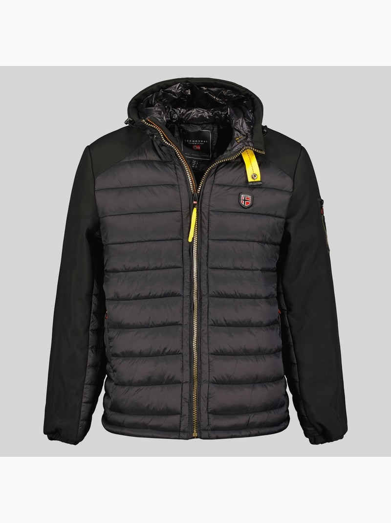 Doudoune à capuche abator – geographical norway Noir - Kiabi