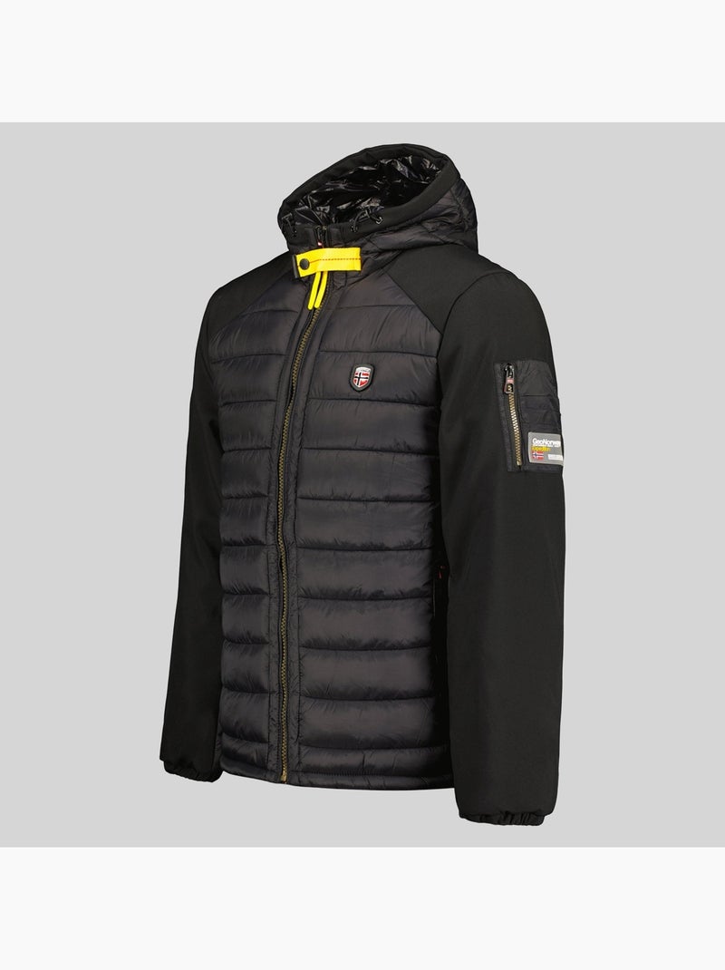 Doudoune à capuche abator – geographical norway Noir - Kiabi