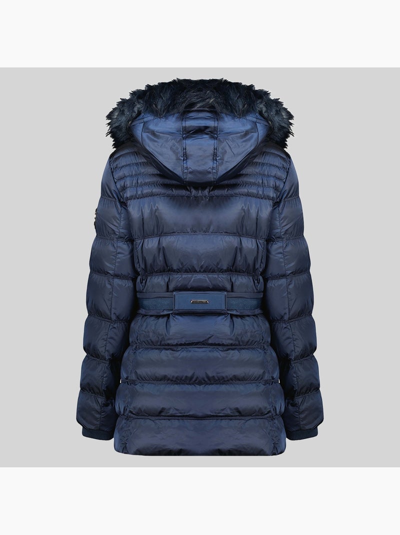 Doudoune à capuche aimeraude – geographical norway Bleu marine - Kiabi