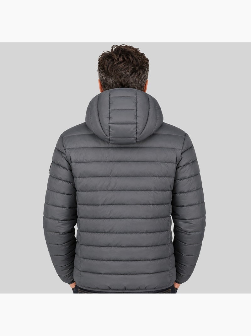 Doudoune à capuche aipter hood – geographical norway Gris foncé - Kiabi
