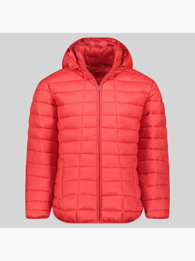 Doudoune à capuche aipter hood – geographical norway Rouge - Kiabi