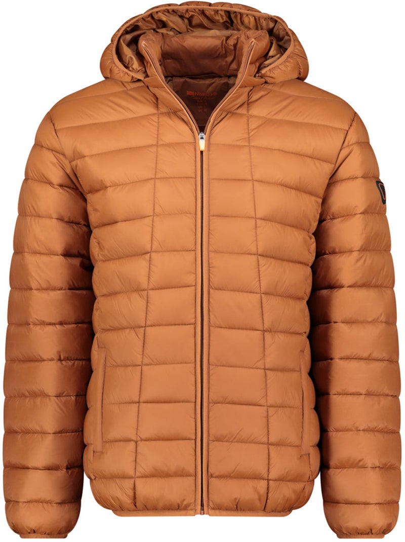 Doudoune à capuche aipteroral hood – kaporal Camel - Kiabi