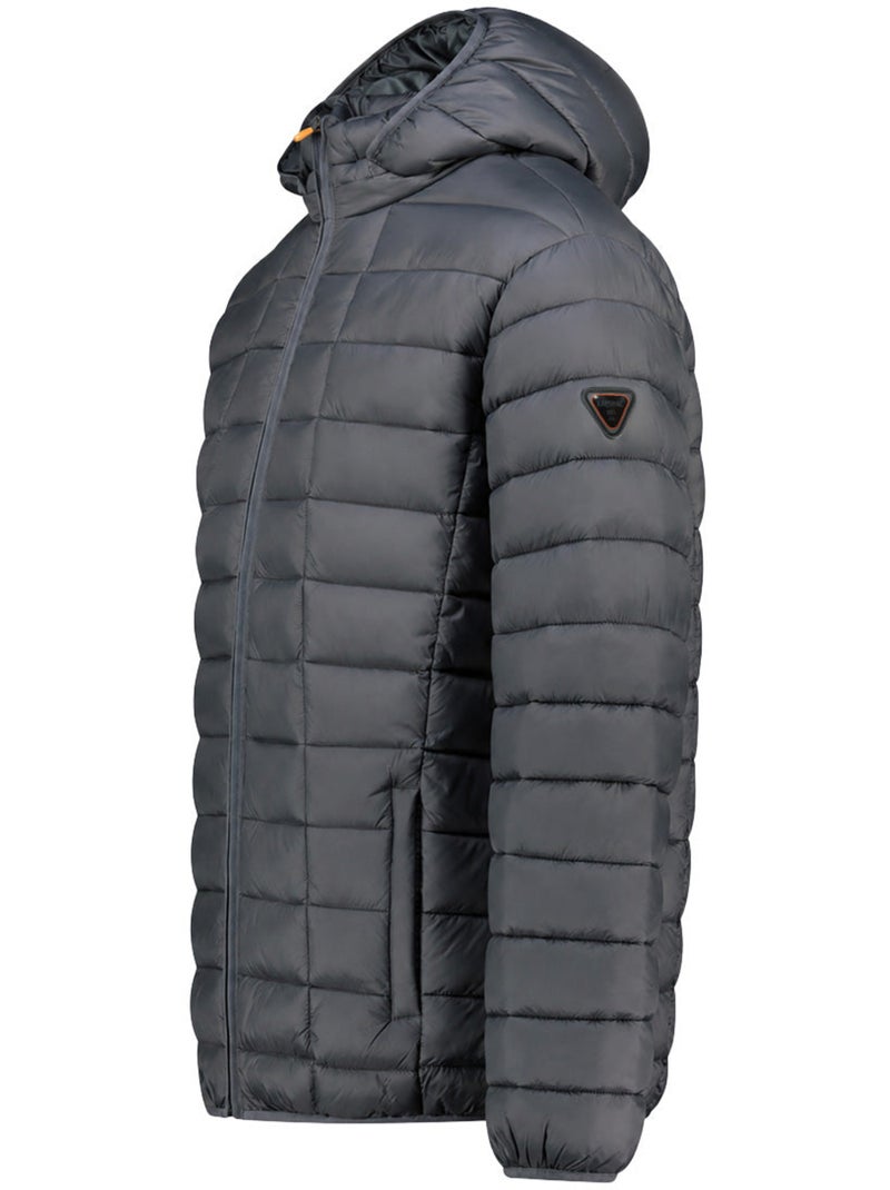 Doudoune à capuche aipteroral hood – kaporal Gris foncé - Kiabi