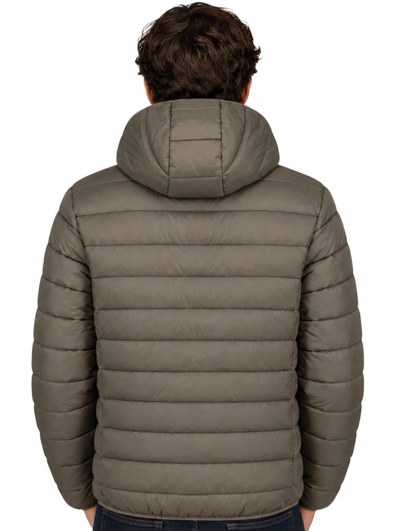 Doudoune à capuche aipteroral hood – kaporal Kaki - Kiabi
