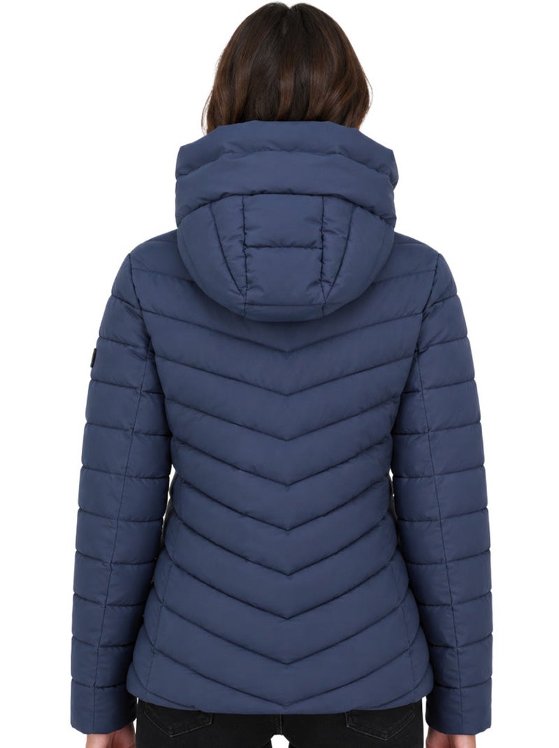 Doudoune à capuche amandineoral – kaporal Bleu marine - Kiabi