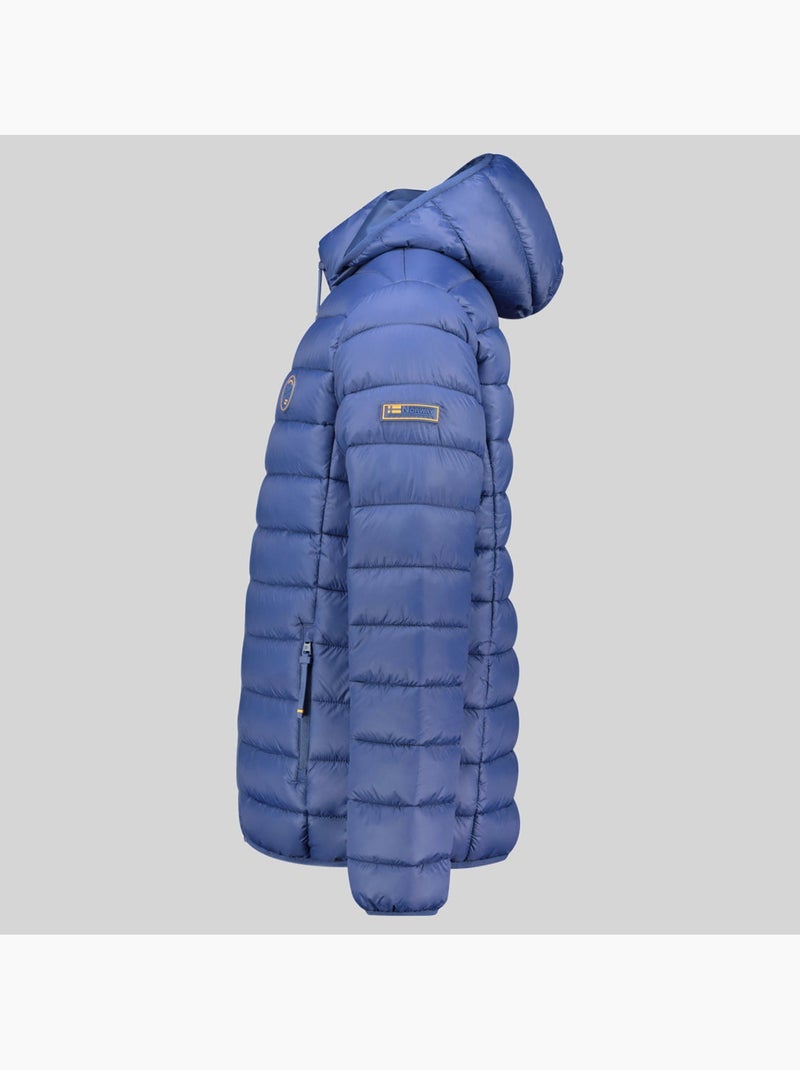 Doudoune à capuche amiglobolor hood – geographical norway Bleu jean - Kiabi