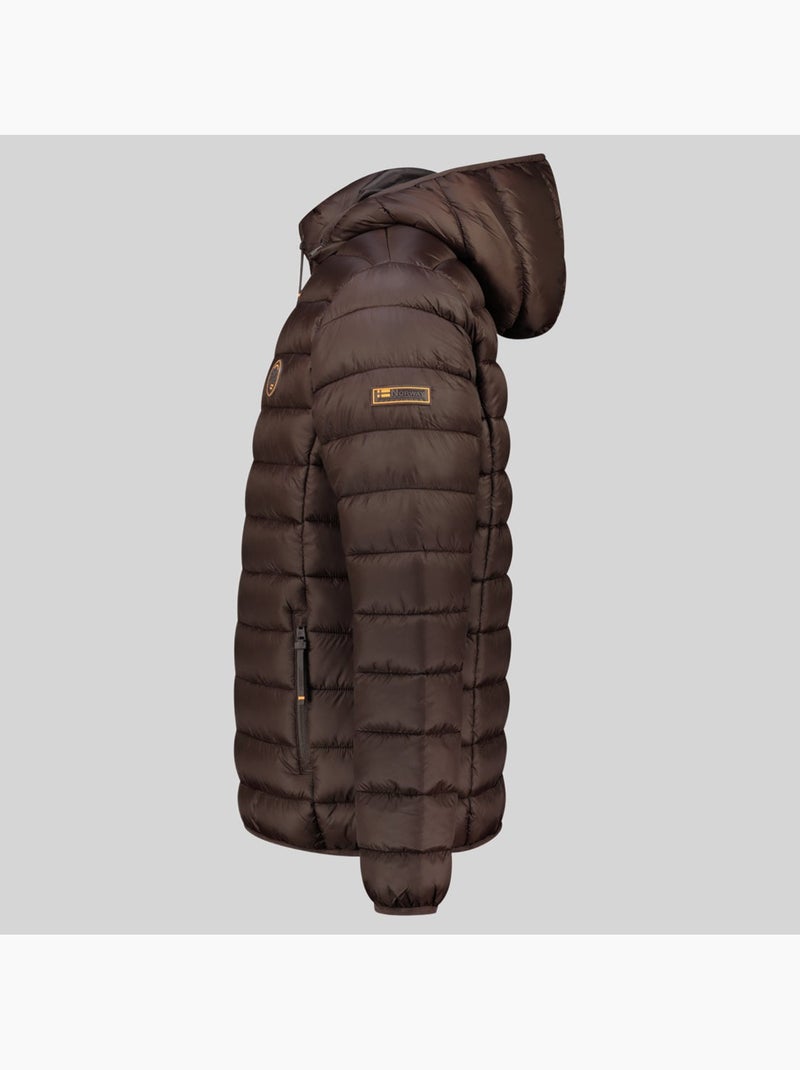 Doudoune à capuche amiglobolor hood – geographical norway Marron foncé - Kiabi