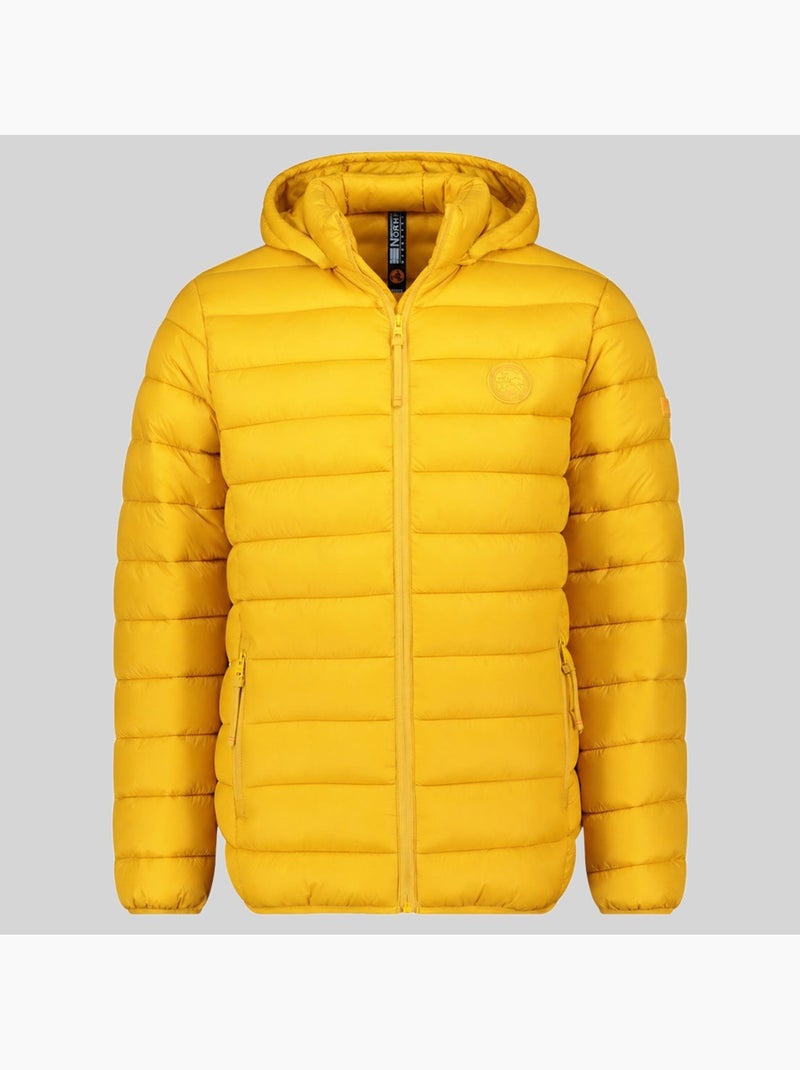 Doudoune à capuche amiglobolor hood – geographical norway Moutarde - Kiabi
