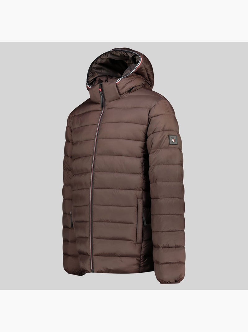Doudoune à capuche amigotom hood – geographical norway Marron foncé - Kiabi