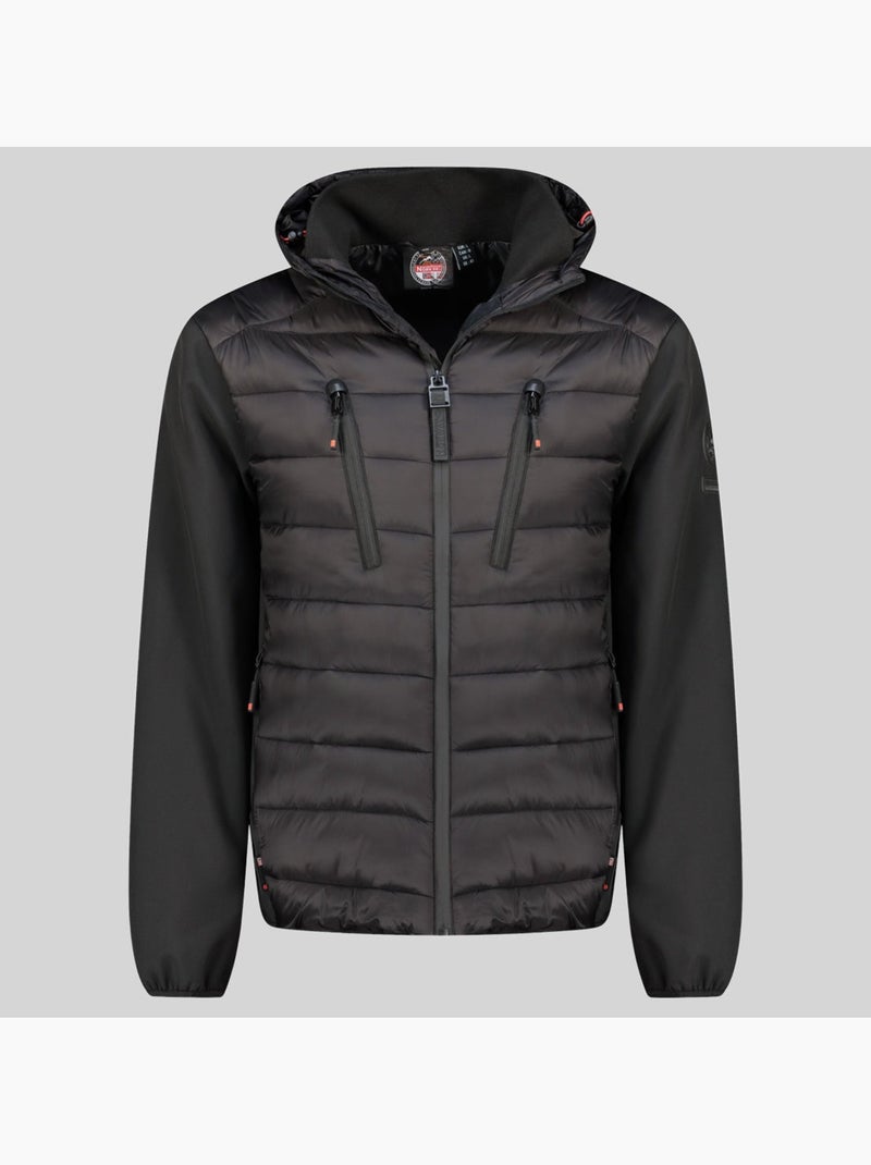 Doudoune à capuche arkan – geographical norway Noir - Kiabi