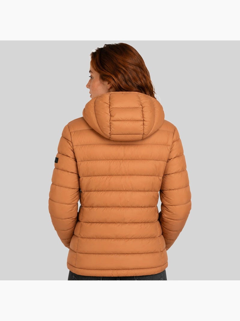 Doudoune à capuche atichoko hood – geographical norway Camel - Kiabi
