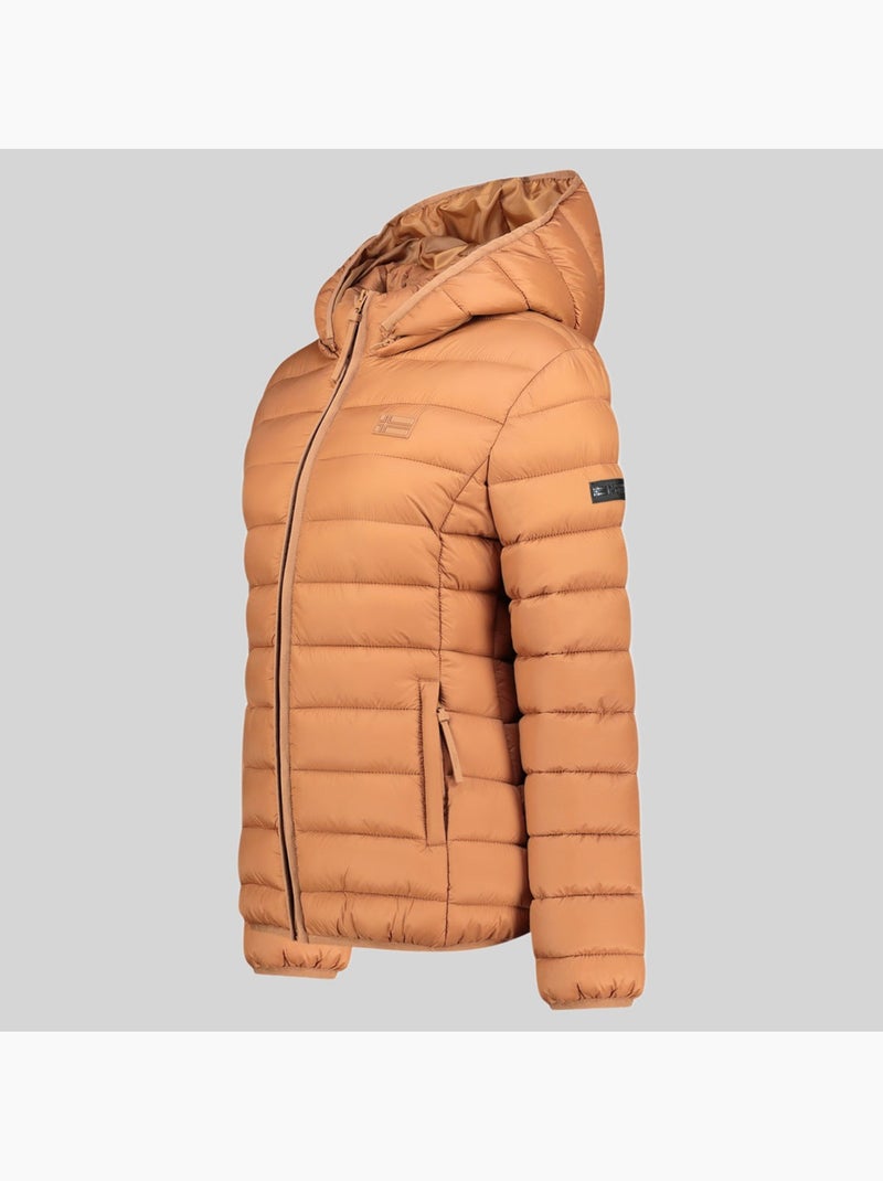 Doudoune à capuche atichoko hood – geographical norway Camel - Kiabi
