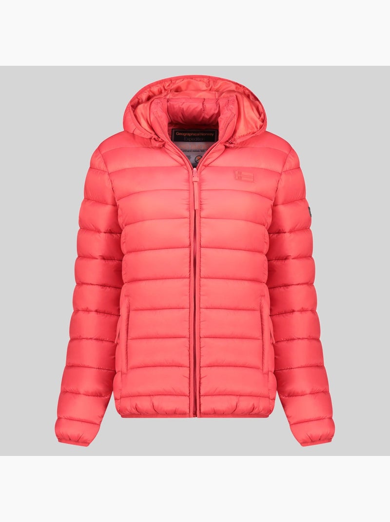 Doudoune à capuche atichoko hood – geographical norway Rouge - Kiabi