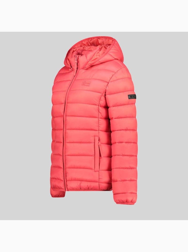 Doudoune à capuche atichoko hood – geographical norway Rouge - Kiabi