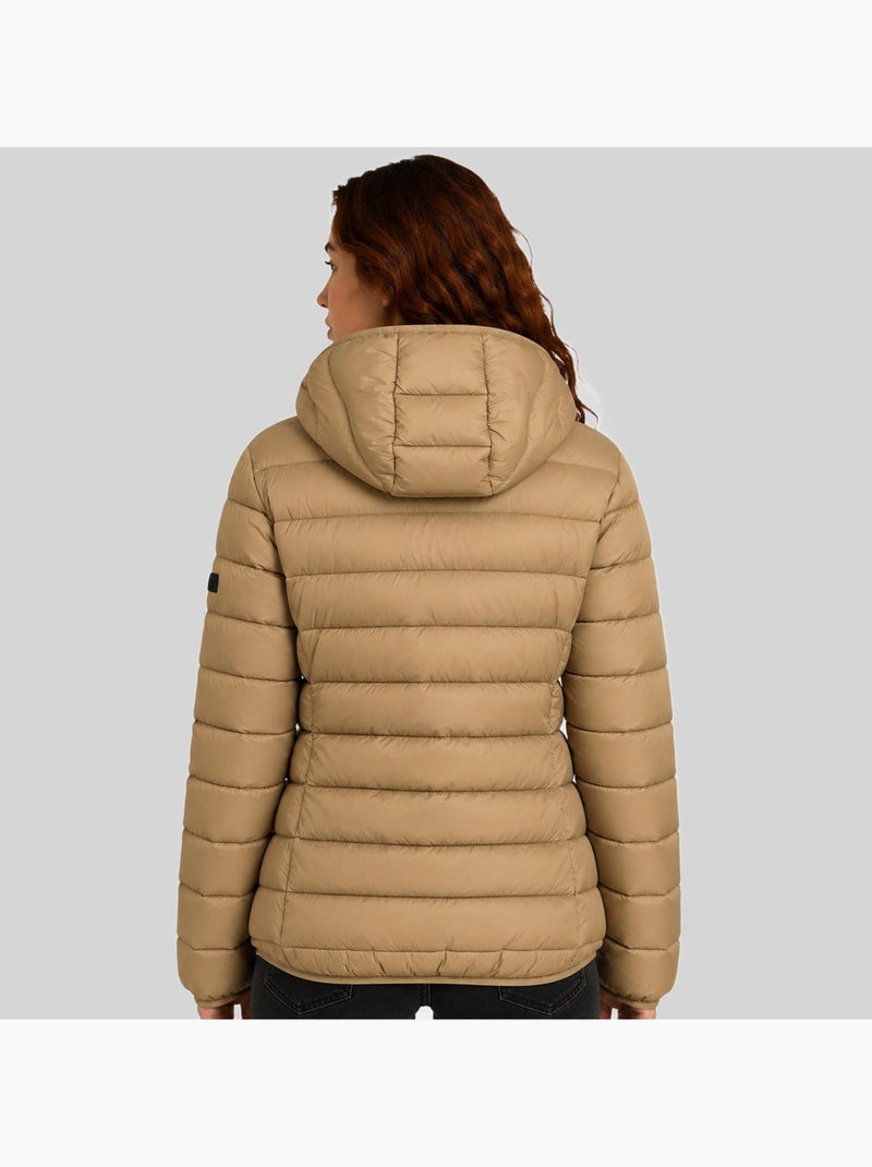 Doudoune à capuche atichoko hood – geographical norway Taupe - Kiabi