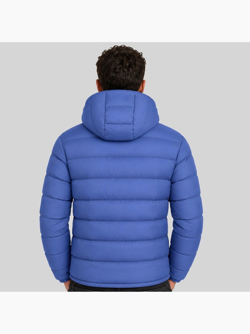 Doudoune à capuche avalanche hood – geographical norway Bleu jean - Kiabi