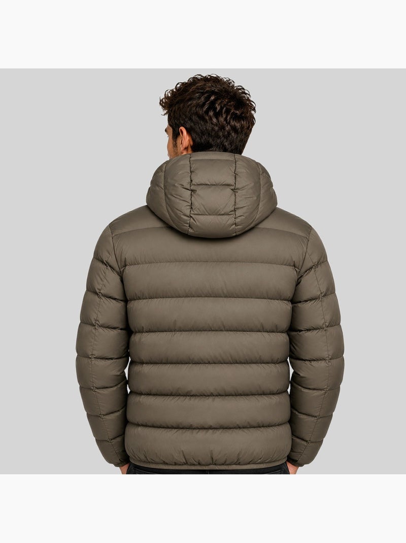 Doudoune à capuche avalanche hood – geographical norway Kaki - Kiabi