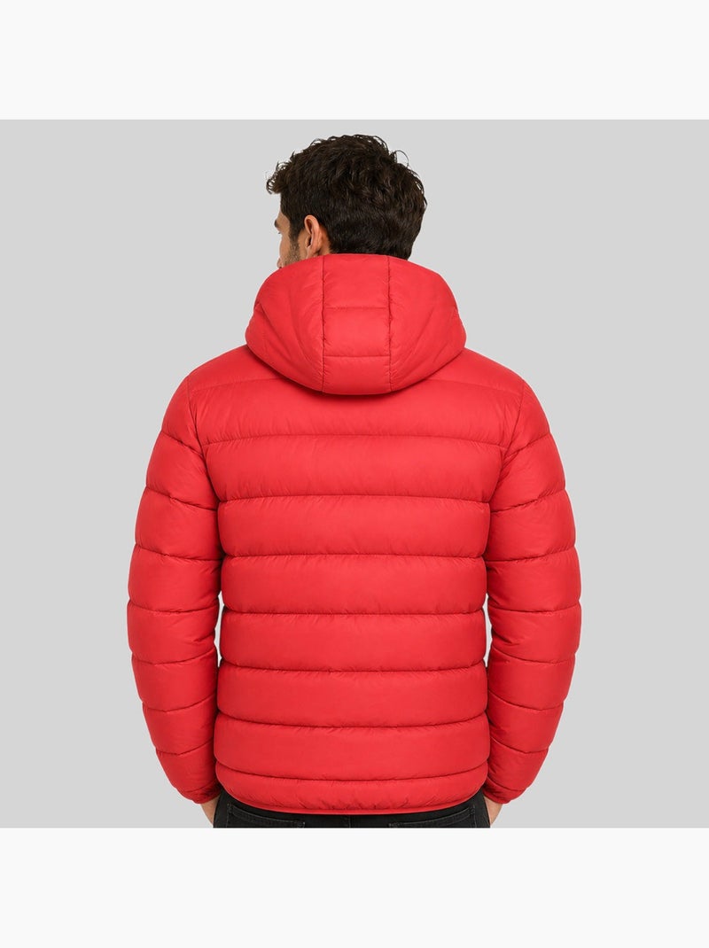 Doudoune à capuche avalanche hood – geographical norway Rouge - Kiabi