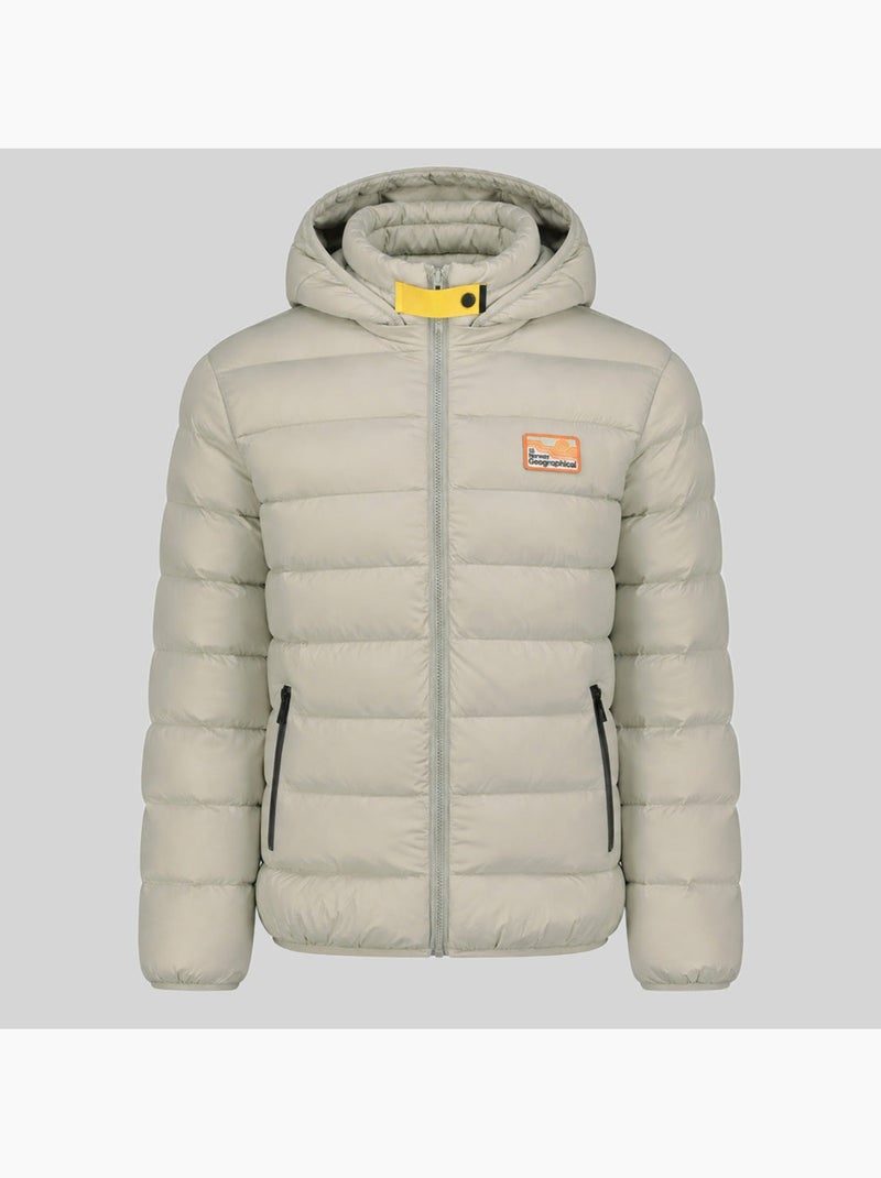 Doudoune à capuche avalanche hood – geographical norway Vert Sauge - Kiabi