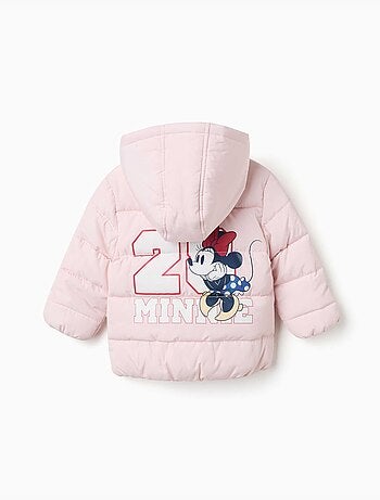 Doudoune à capuche avec imprimé minnie