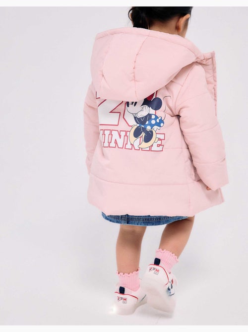 Doudoune à capuche avec imprimé minnie - Kiabi