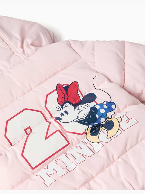 Doudoune à capuche avec imprimé minnie - Kiabi Doudoune à capuche avec imprimé minnie - Kiabi