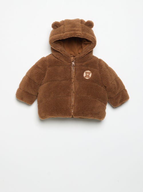 Doudoune à capuche avec oreilles - Kiabi Doudoune à capuche avec oreilles - Kiabi