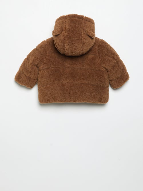 Doudoune à capuche avec oreilles - Kiabi Doudoune à capuche avec oreilles - Kiabi