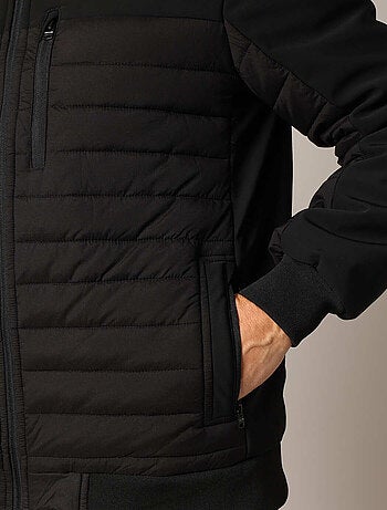 Doudoune à capuche avec poches zippées 'Deeluxe'