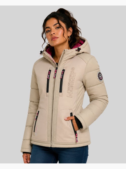 Doudoune à capuche beachwood – geographical norway - Kiabi Doudoune à capuche beachwood – geographical norway - Kiabi