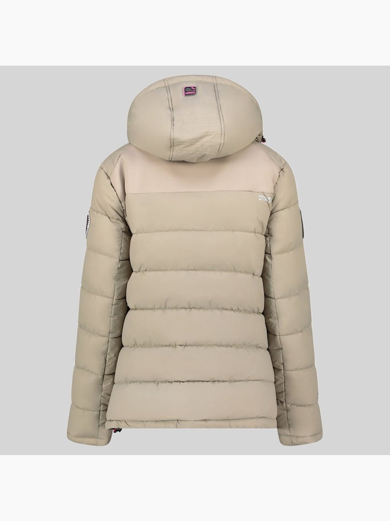 Doudoune à capuche beachwood – geographical norway Beige - Kiabi