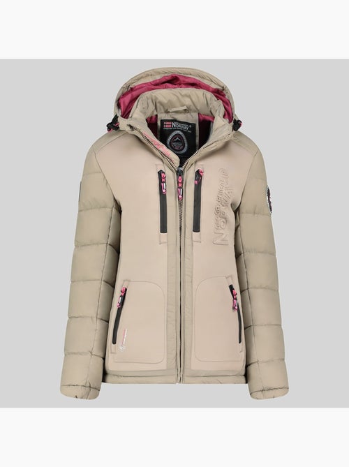 Doudoune à capuche beachwood – geographical norway - Kiabi Doudoune à capuche beachwood – geographical norway - Kiabi