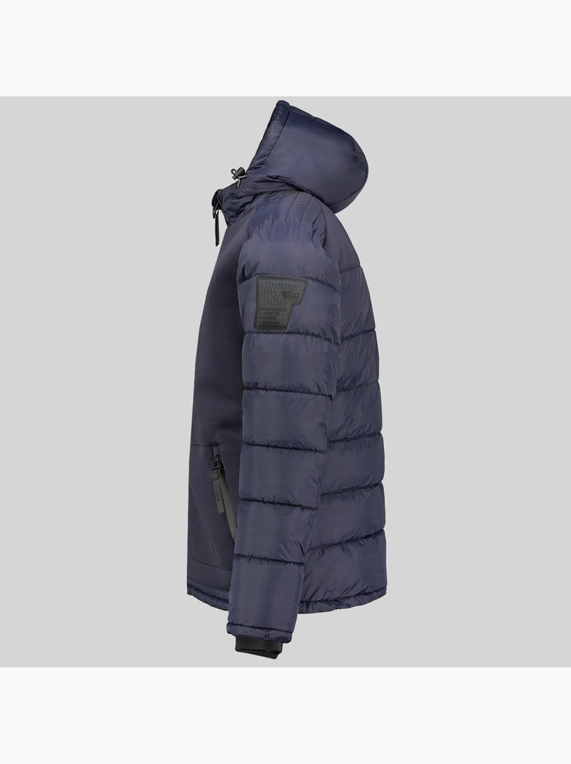 Doudoune à capuche beachwood – geographical norway Bleu marine - Kiabi