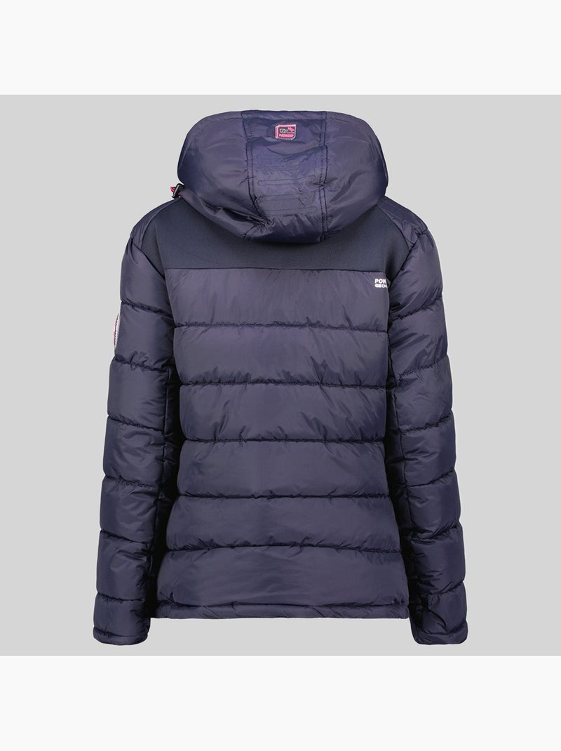 Doudoune à capuche beachwood – geographical norway Bleu marine - Kiabi